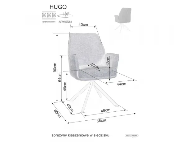 Stolička Hugo Brego