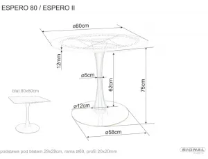 Stôl Espero II