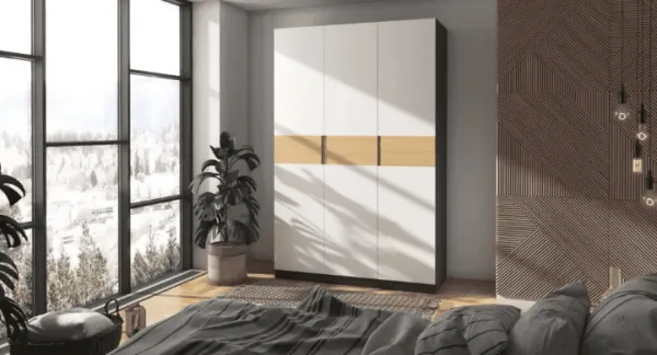 ArtExt Dvierka skrine DOX FD500 | 50 cm Farba: Dub evoke / grafit