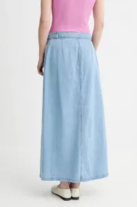 Rifľová sukňa Levi's COLUMN WRAP SKIRT