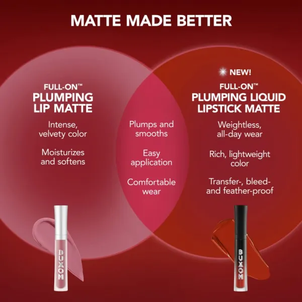 Buxom FULL ON™ PLUMPING LIQUID LIPSTICK MATTE tekutý rúž s matným efektom odtieň 3.5 ml