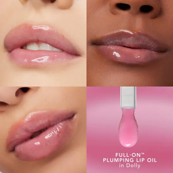Buxom FULL ON™ PLUMPING LIP OIL lesk pre hydratáciu a objem pier odtieň Dolly 5.5 ml