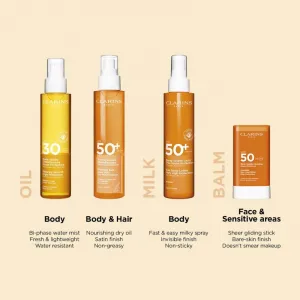 Clarins Sun Body Mist SPF50+ opaľovacia hmla v spreji na telo SPF 50+ 150 ml