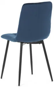 AUTRONIC jedálenská stolička CT-281 BLUE4 modrá