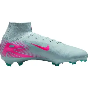 Nike ZOOM AIR MERCURIAL SUPERFLY 10 PRO FG Pánske kopačky, svetlomodrá, veľkosť 44.5