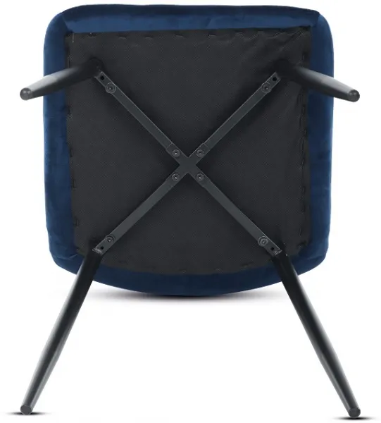 AUTRONIC jedálenská stolička CT-281 BLUE4 modrá