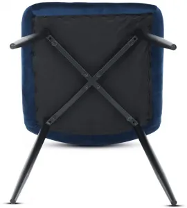 AUTRONIC jedálenská stolička CT-281 BLUE4 modrá