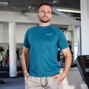 PROGRESS DRIVER Pánske tričko na športovanie, tmavo modrá, veľkosť