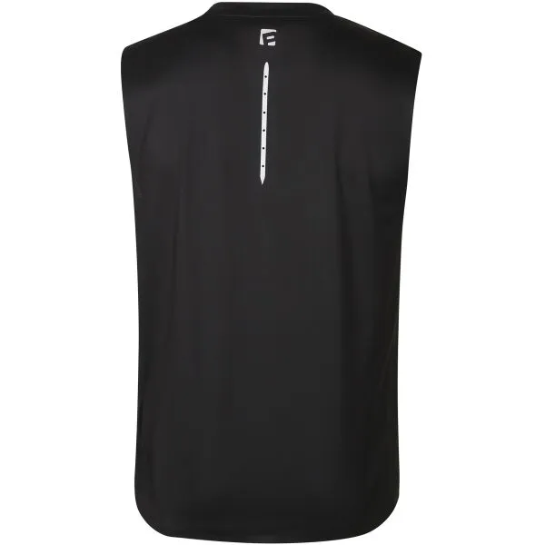 PROGRESS DRIVER SINGLET Pánske športové tielko, čierna, veľkosť
