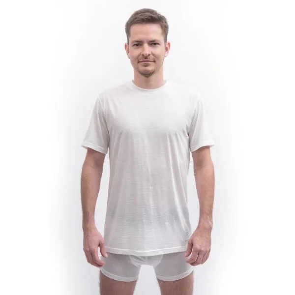 Sensor MERINO CORDURA Pánske funkčné tričko, biela, veľkosť