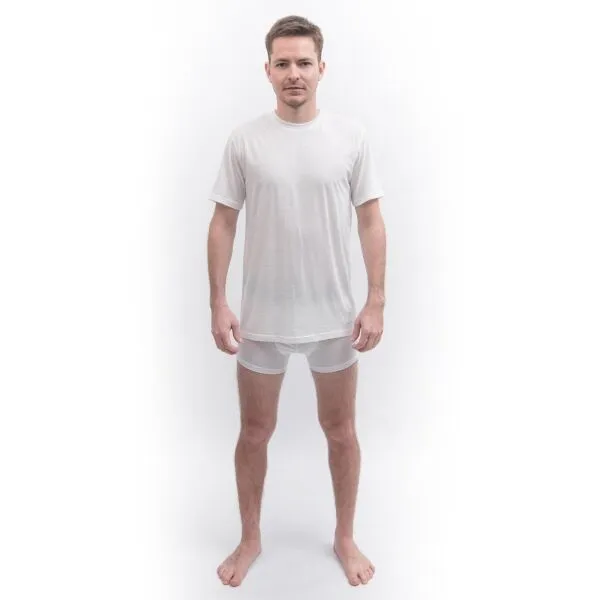 Sensor MERINO CORDURA Pánske funkčné tričko, biela, veľkosť
