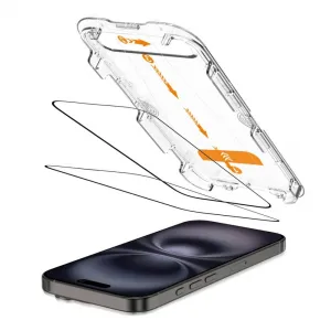 Tech-Protect Quick Set 2x ochranné sklo na iPhone 15 / 16, čierne