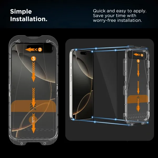 Tech-Protect Quick Set 2x ochranné sklo na iPhone 15 / 16, čierne