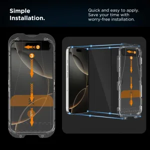 Tech-Protect Quick Set 2x ochranné sklo na iPhone 15 / 16, čierne