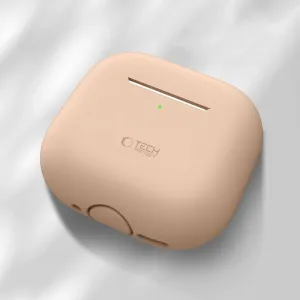 Tech-Protect Silicone puzdro na Apple AirPods 4, hnedé