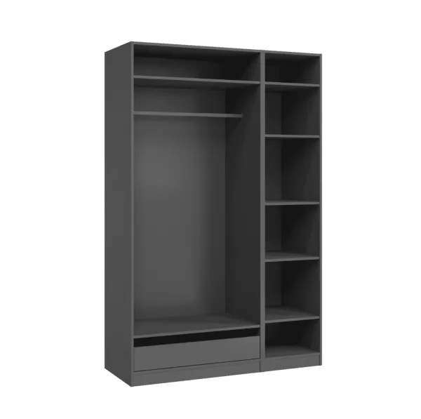 ArtExt Vešiak do skrine DOX | 75 cm Farba: Sivá