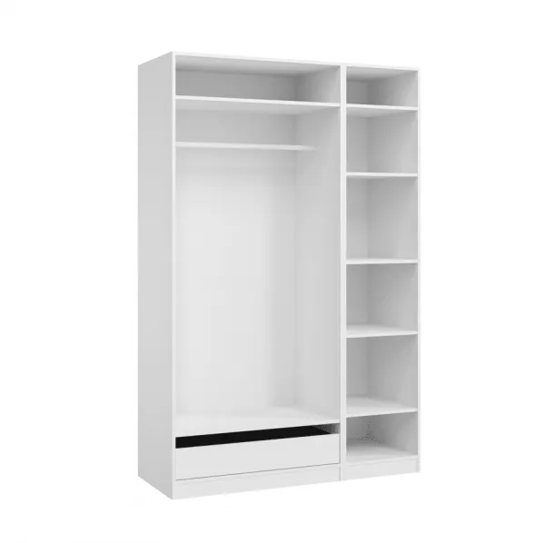 ArtExt Korpus skrine DOX K02 | biela 75 cm