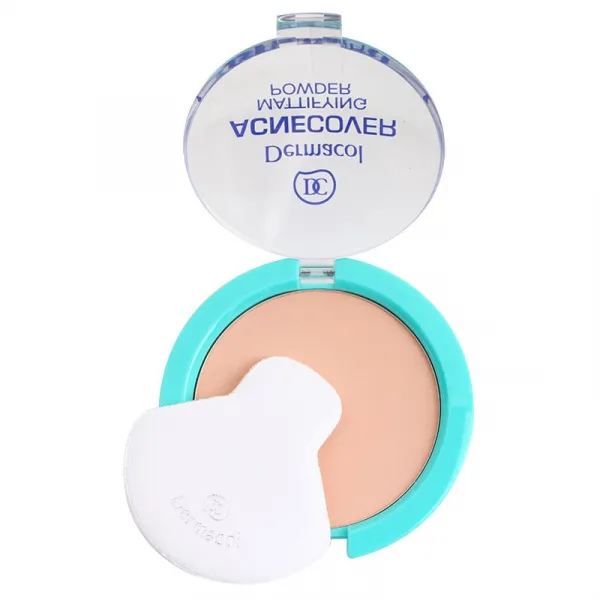 Dermacol Acne Cover kompaktný púder pre problematickú pleť, akné odtieň Shell 11 g