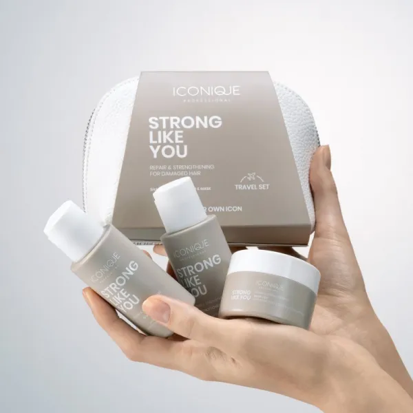 ICONIQUE Professional STRONG LIKE YOU Repair & Strengthening regeneračný šampón pre poškodené vlasy 70 ml