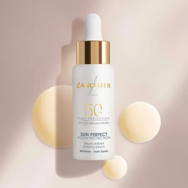 Lancaster Sun Perfect Unifying serum SPF 50 sérum pre zjednotenie farebného tónu pleti SPF 50 30 ml
