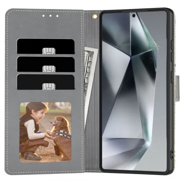 Tech-Protect Wallet knižkové puzdro na Samsung Galaxy A56 5G, spring flowers