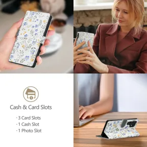 Tech-Protect Wallet knižkové puzdro na Samsung Galaxy A56 5G, spring flowers
