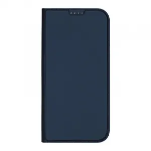 Dux Ducis Skin Pro knižkové puzdro na iPhone 16 Pro, modré
