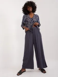 Pants-D73761M62237E-navy blue