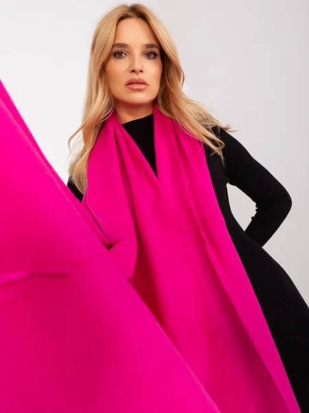Scarf-AT-SZ-23185.93P-fuchsia