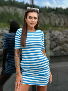 Dress-TW-SK-2092.83P-white-blue
