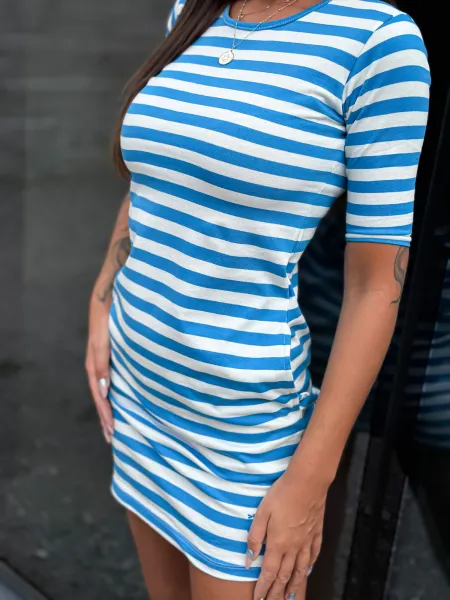 Dress-TW-SK-2092.83P-white-blue