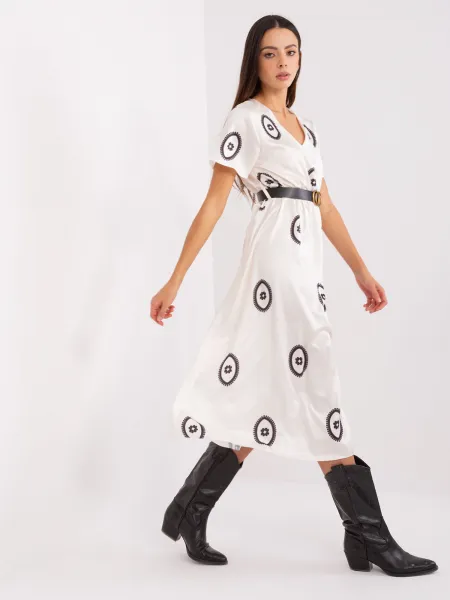 Dress-DHJ-SK-17260.90-ecru