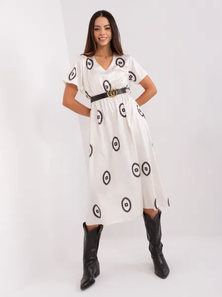 Dress-DHJ-SK-17260.90-ecru