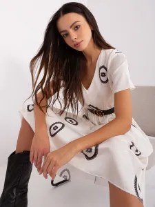 Dress-DHJ-SK-17260.90-ecru