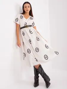 Dress-DHJ-SK-17260.90-ecru