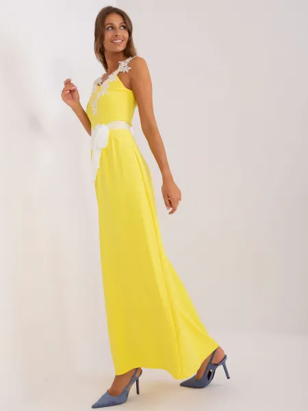 Dress-LK-SK-506640.05P-yellow