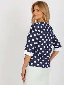 Blouse-LK-BZ-506755.56P-navy blue