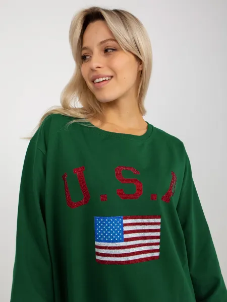Sweatshirt-VI-BL-3192.23P-dark green