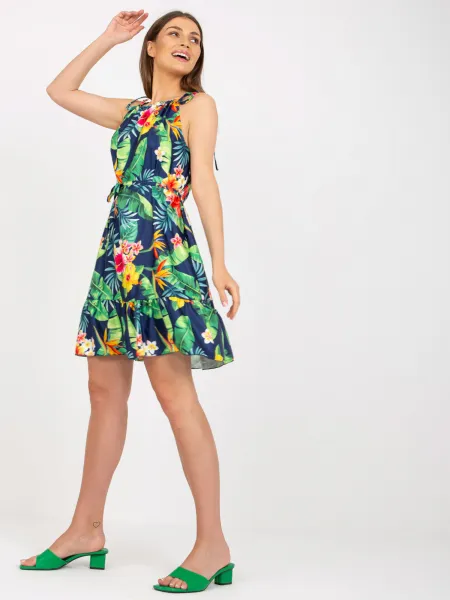 Dress-WN-SK-0806-1.63P-navy blue