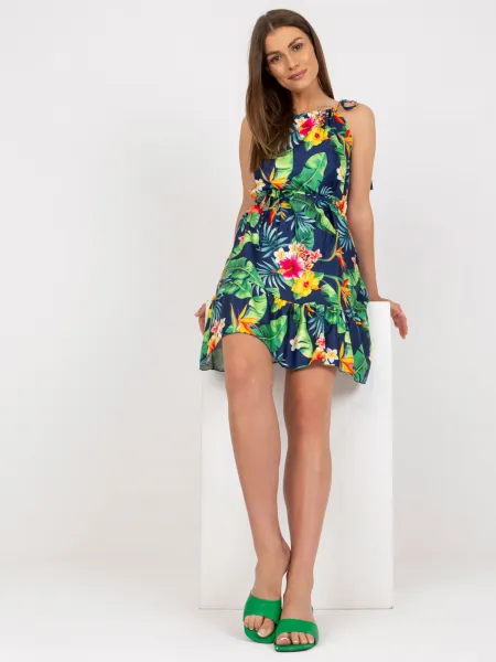 Dress-WN-SK-0806-1.63P-navy blue