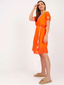 Dress-DHJ-SK-1508.12-fluo orange