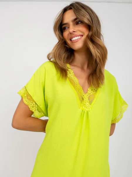 Dress-DHJ-SK-0123.60P-Lime