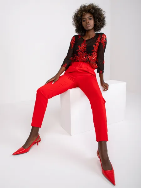 Trousers-DHJ-SP-12787.21X-red
