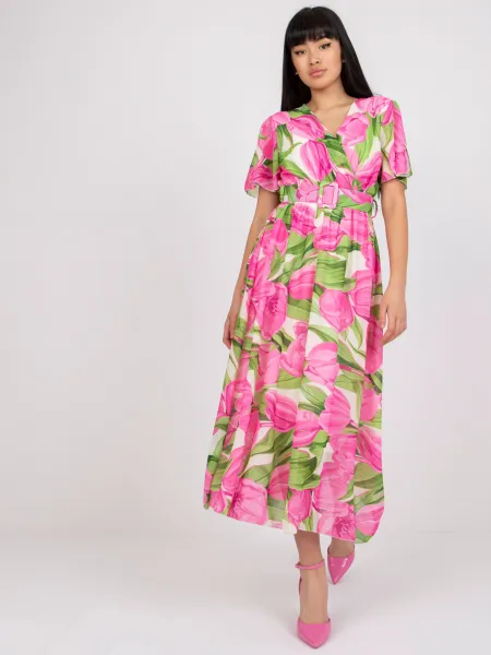 Dress-DHJ-SK-15967.54P-pink