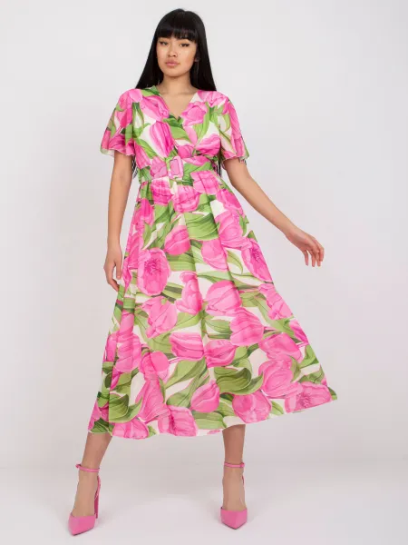 Dress-DHJ-SK-15967.54P-pink