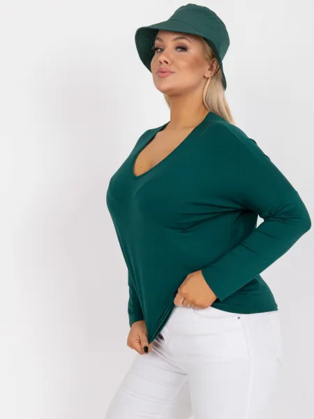 Blouse-RV-BZ-7302.23-dark green