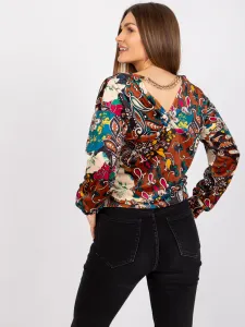 Blouse-DHJ-BZ-6550-3.14P-brown