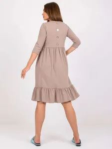 Dress-RV-SK-7554.74P-dark beige