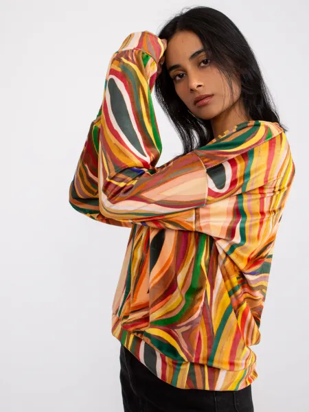 Blouse-DHJ-BZ-6033.21P-dark yellow