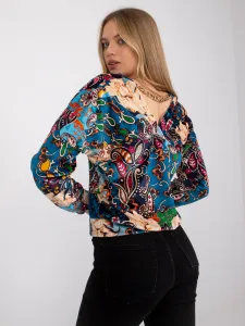 Blouse-DHJ-BZ-6550-3.14P-dark blue